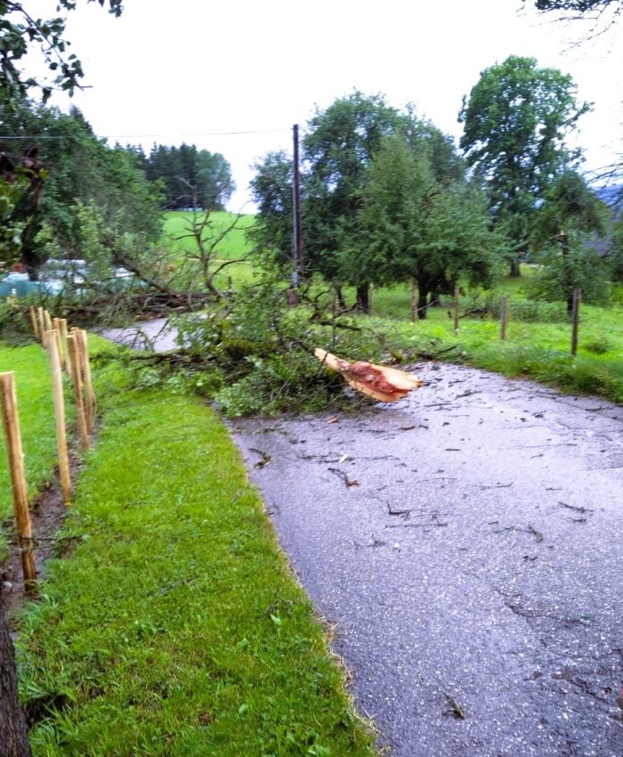 Unwettereinsatz in Frantschach